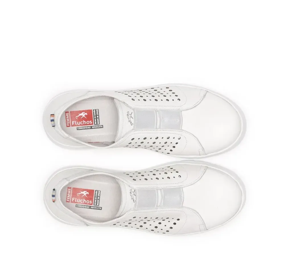 Sale Fluchos POMPAS F1423 White Sneakers