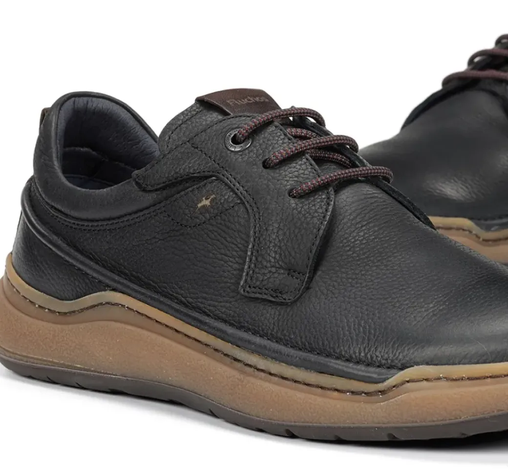 Shop Fluchos ROCKY F2033 Black Shoe