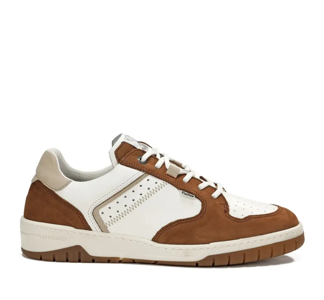 Discount Fluchos ROGER F1954 Brown Sneaker