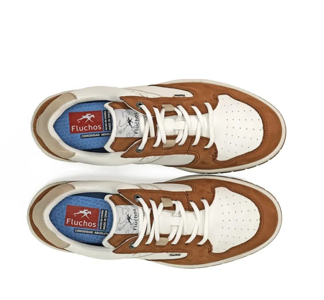 Discount Fluchos ROGER F1954 Brown Sneaker