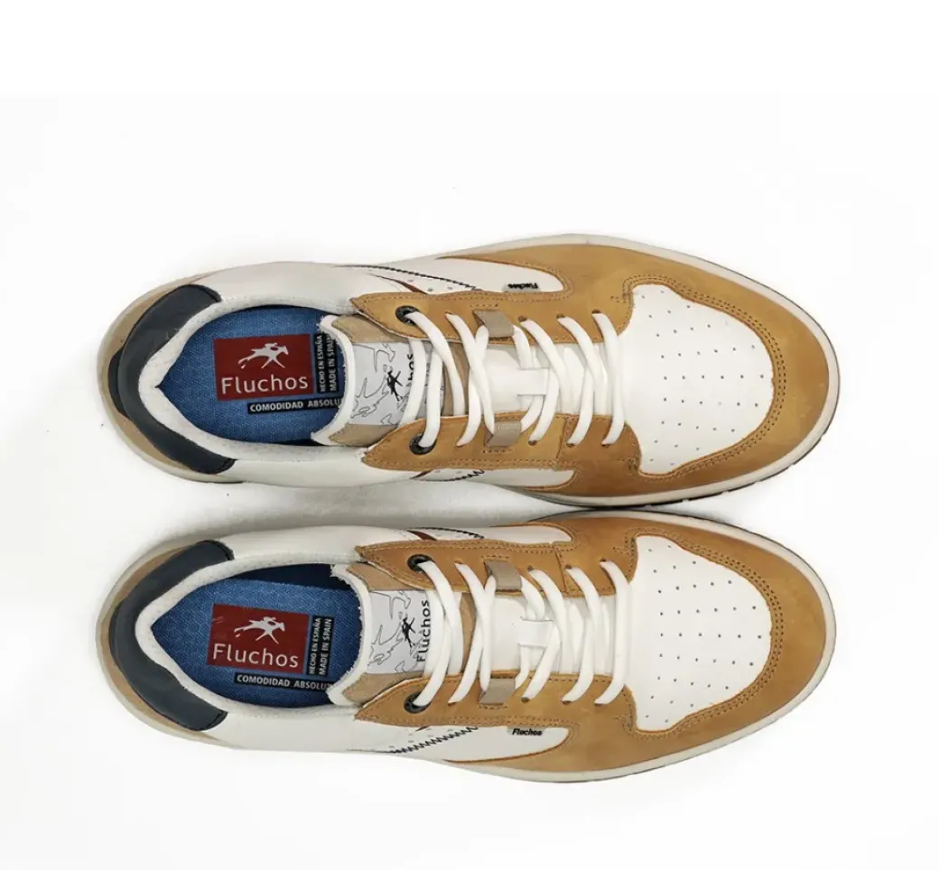 Cheap Fluchos ROGER F1954 Yellow Sneaker