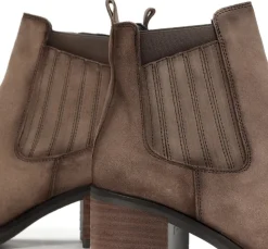 Clearance Fluchos ROX D8326 Taupe Ankle Boot