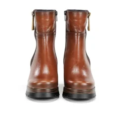 Outlet Fluchos SAFE D9413 Brown Ankle Boot