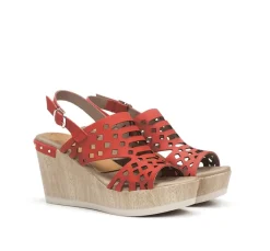 Sale Fluchos SALMA D7756 Red Sandal