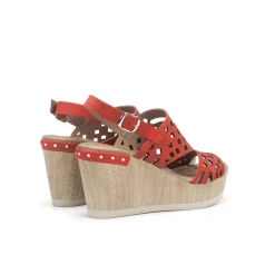 Sale Fluchos SALMA D7756 Red Sandal