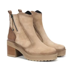 Cheap Fluchos SARAH D9353 Taupe Ankle Boot