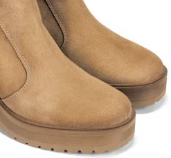 Cheap Fluchos SARAH D9353 Taupe Ankle Boot