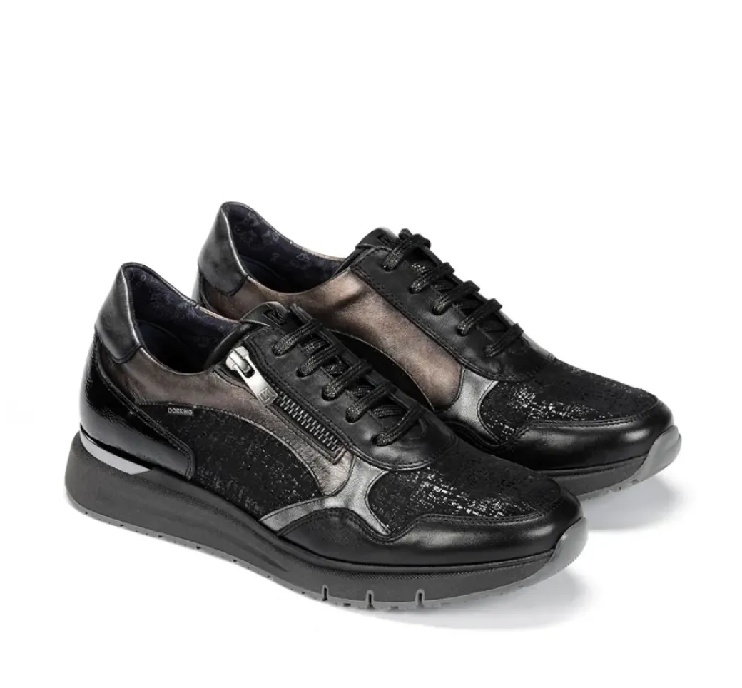 Cheap Fluchos SERENA D9213 Black Sneaker