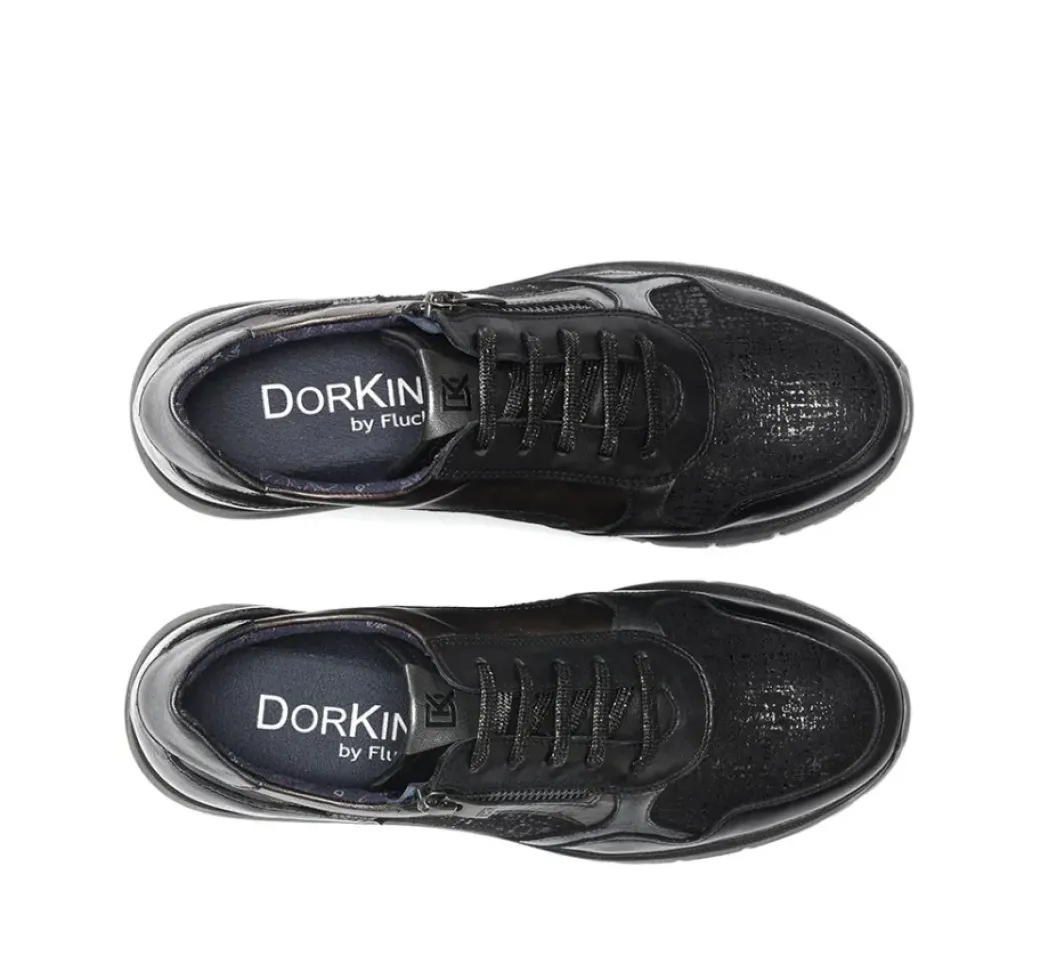 Cheap Fluchos SERENA D9213 Black Sneaker