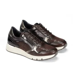 Discount Fluchos SERENA D9213 Brown Sneaker