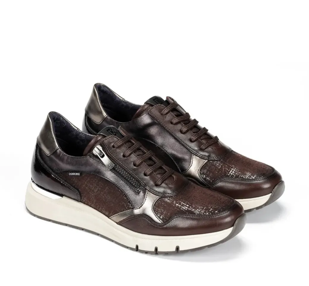Discount Fluchos SERENA D9213 Brown Sneaker