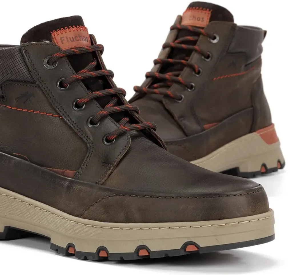 Sale Fluchos SIGURD F1844 Green Ankle Boot