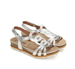 Hot Fluchos SPORT D9322 Silver Sandal