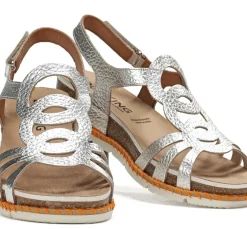 Hot Fluchos SPORT D9322 Silver Sandal