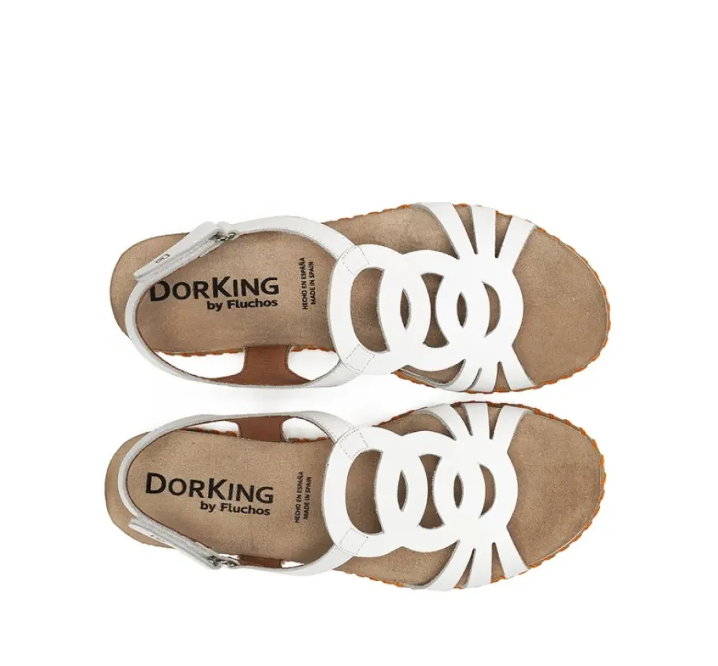 Fashion Fluchos SPORT D9322 White Sandal
