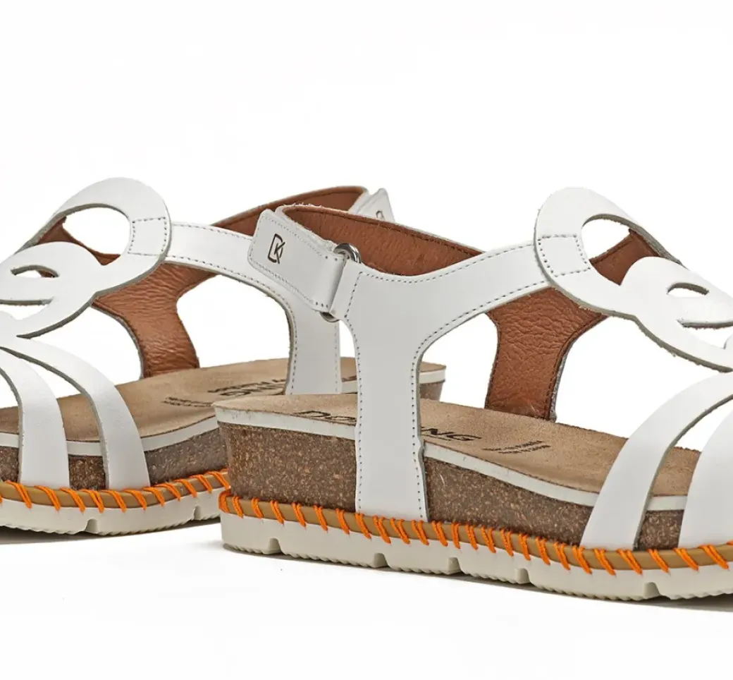 Fashion Fluchos SPORT D9322 White Sandal
