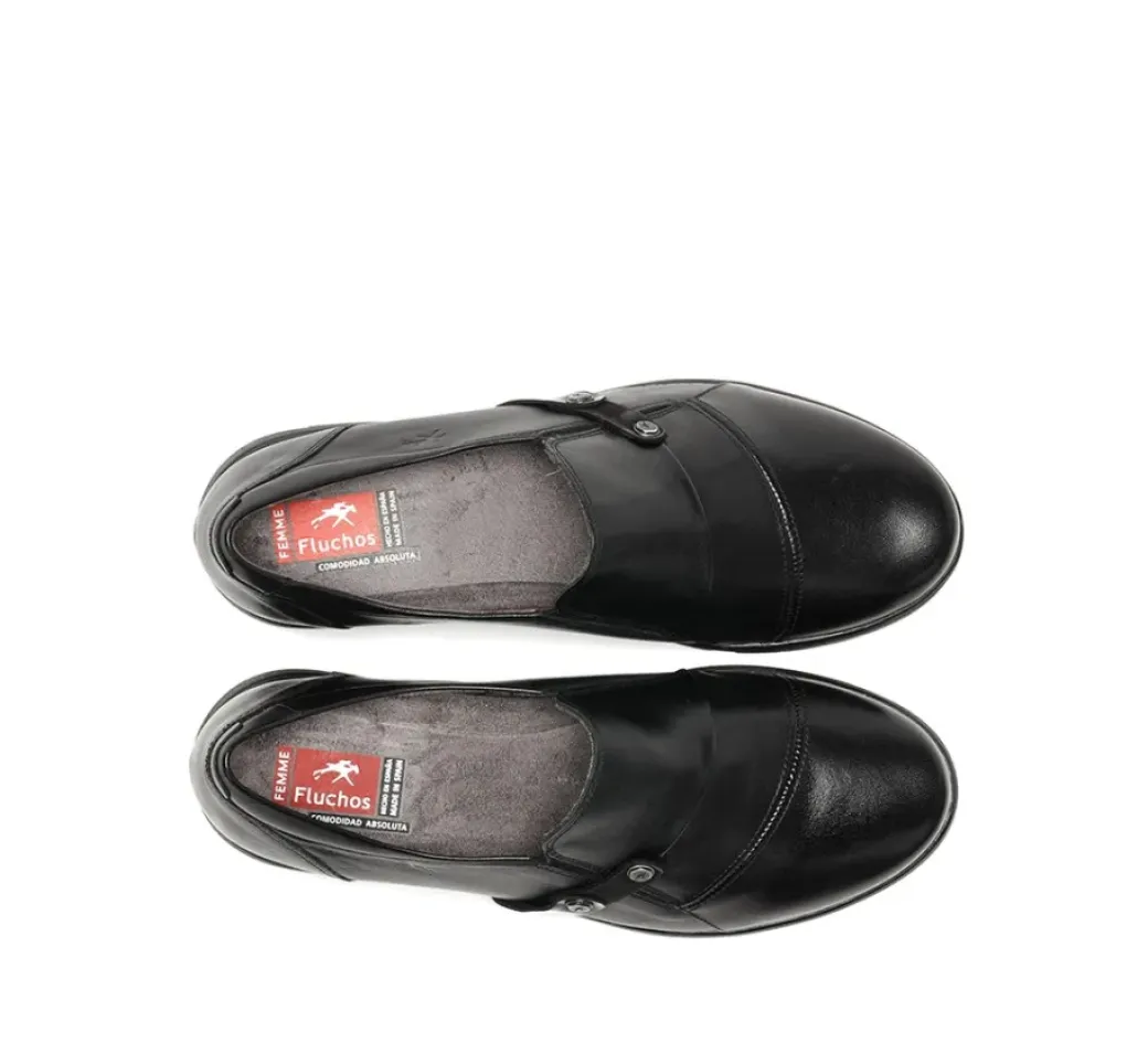 Cheap Fluchos STYLL F1567 Black Shoe