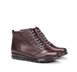 New Fluchos SUSAN F0356 Burgundy Ankle Boot