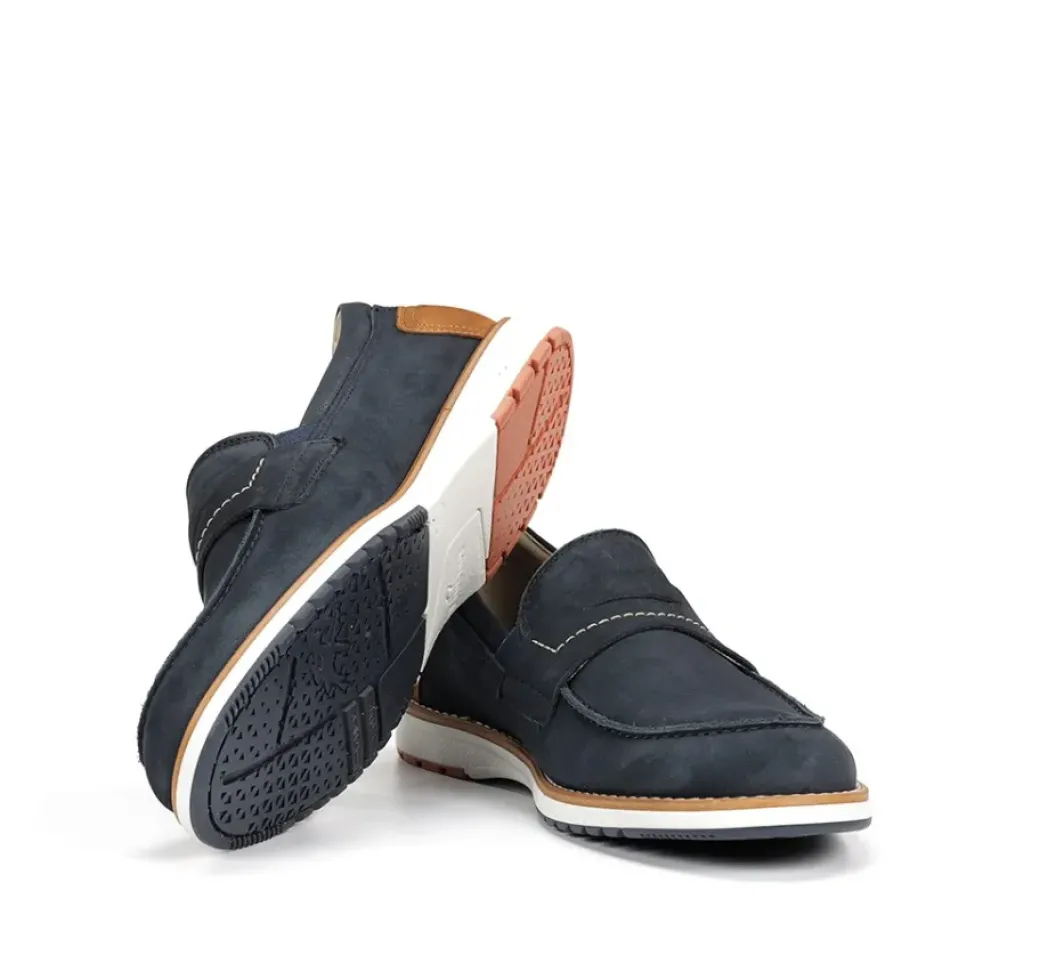 Cheap Fluchos TAYLOR F1980 Blue Moccasin