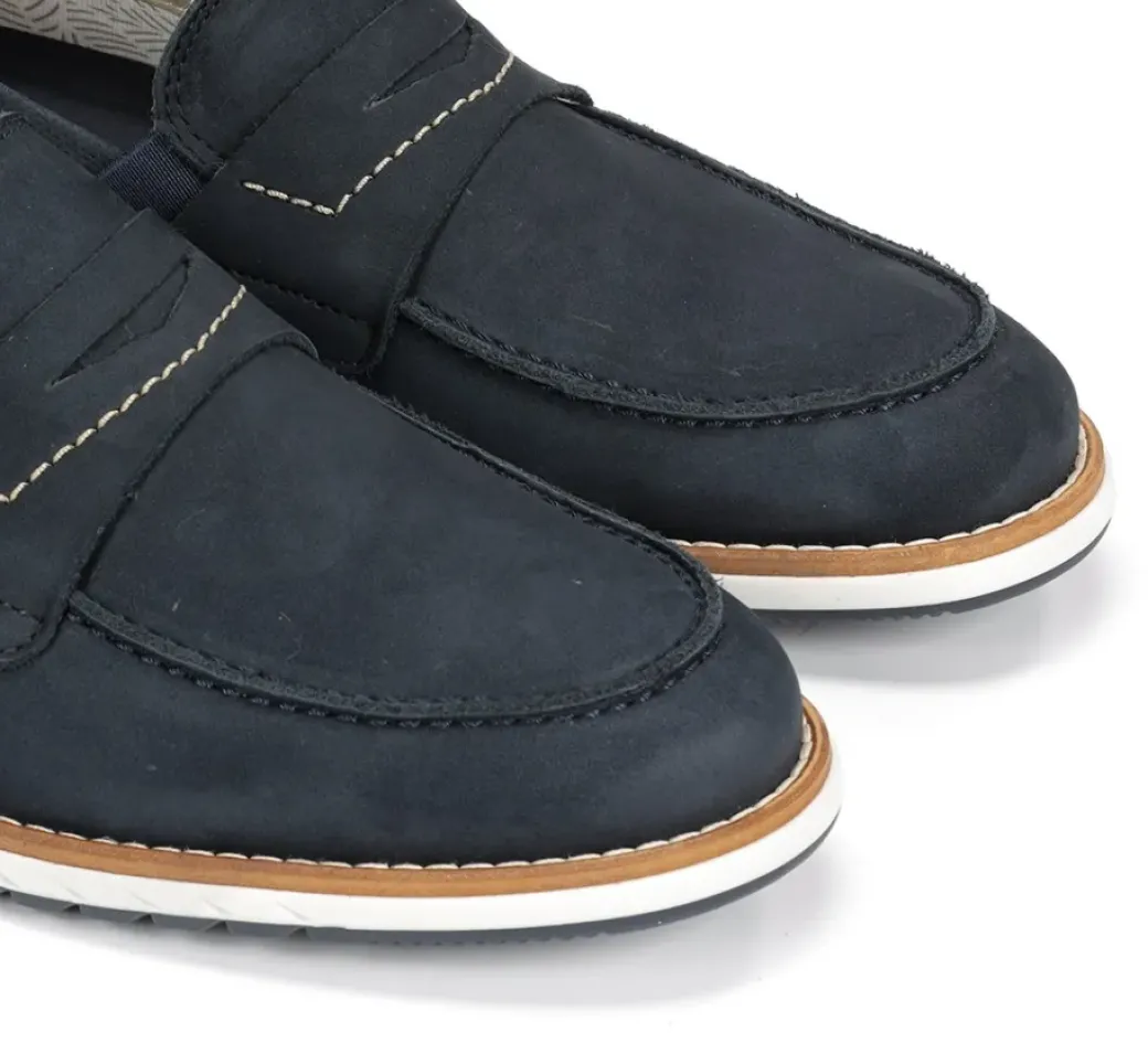 Cheap Fluchos TAYLOR F1980 Blue Moccasin