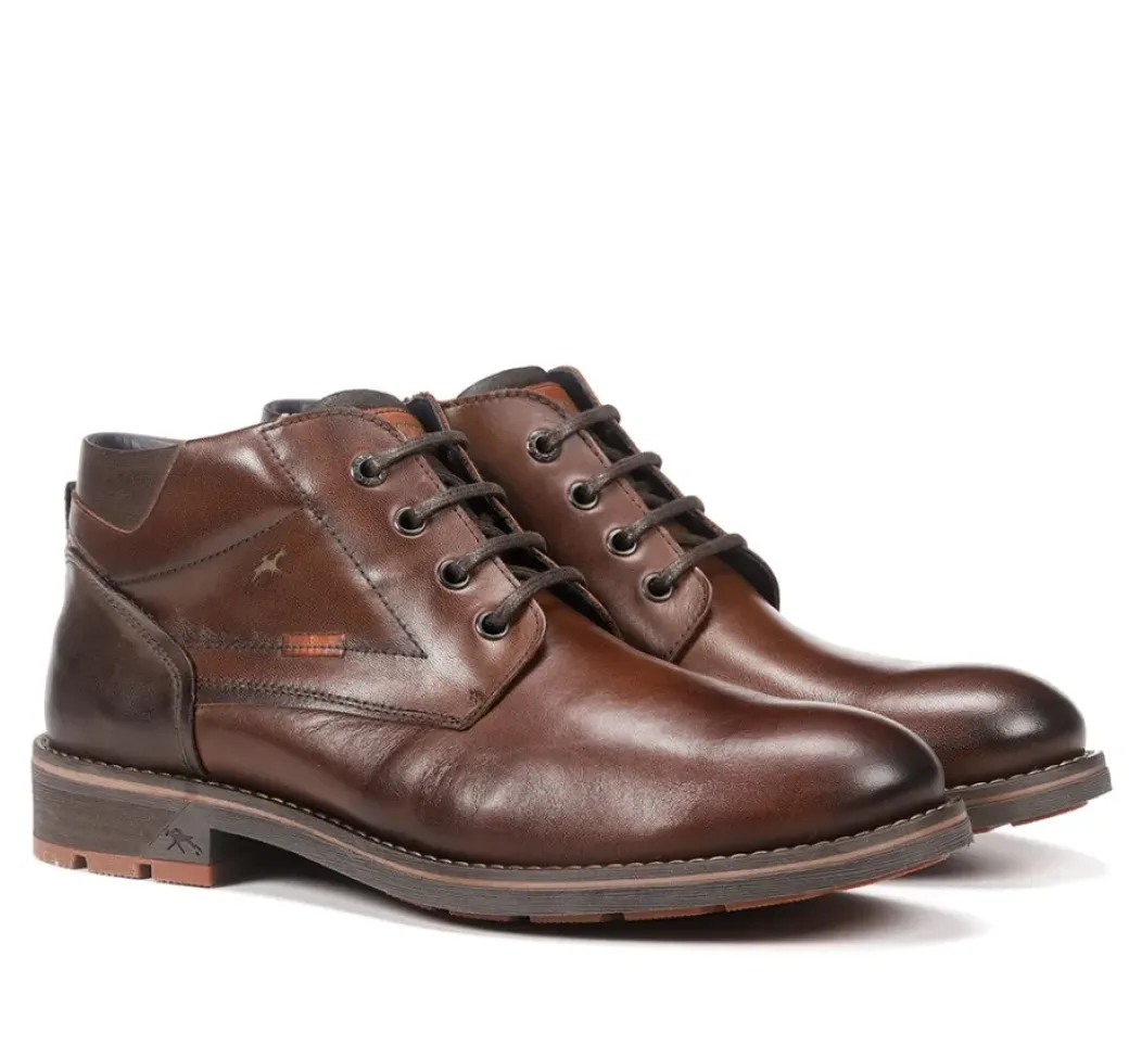 New Fluchos TERRY F1341 Brown Ankle Boot