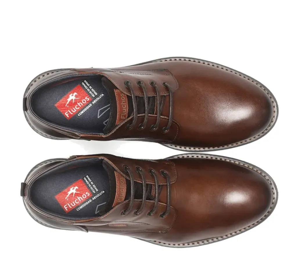 New Fluchos TERRY F1341 Brown Ankle Boot