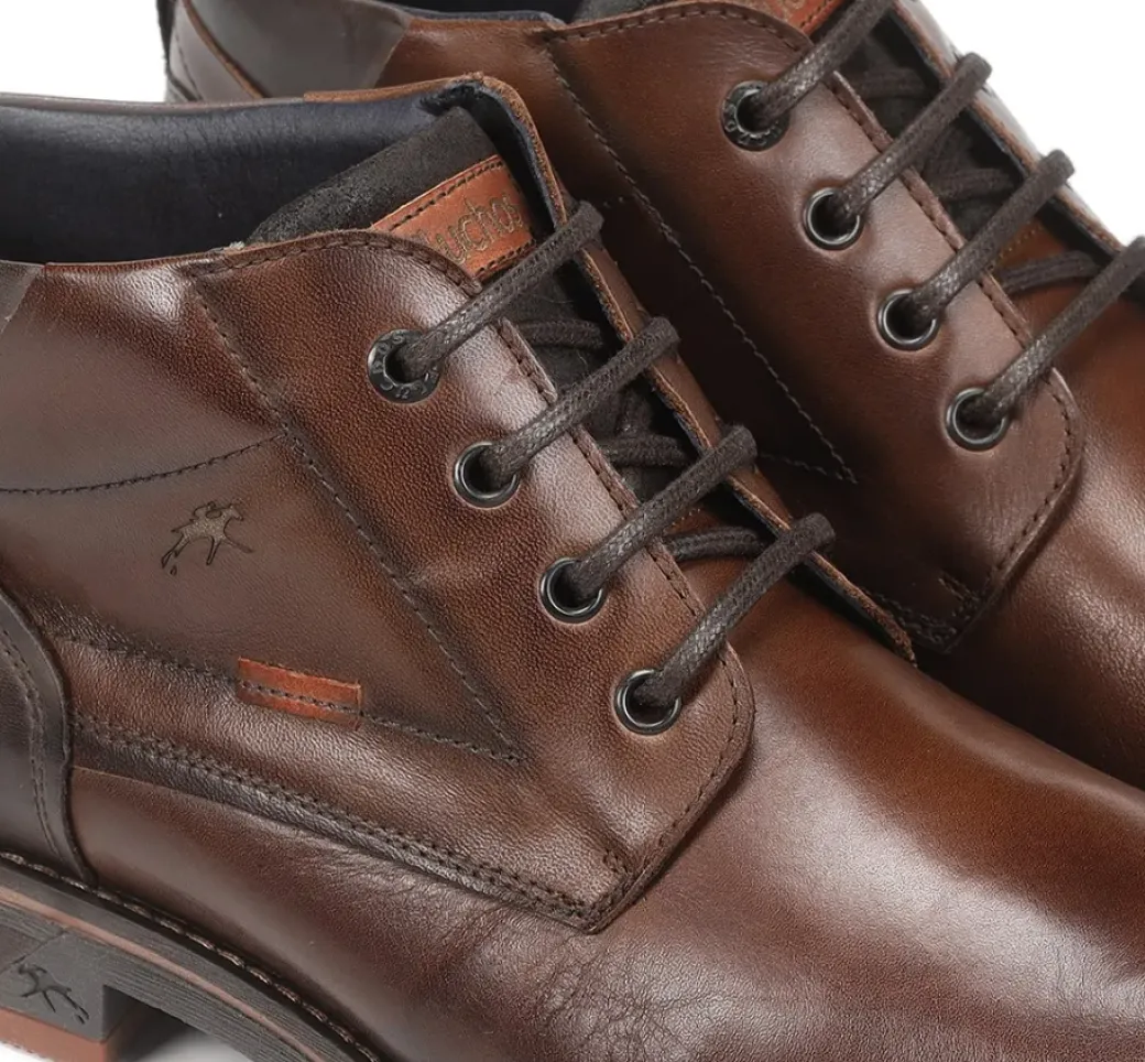 New Fluchos TERRY F1341 Brown Ankle Boot