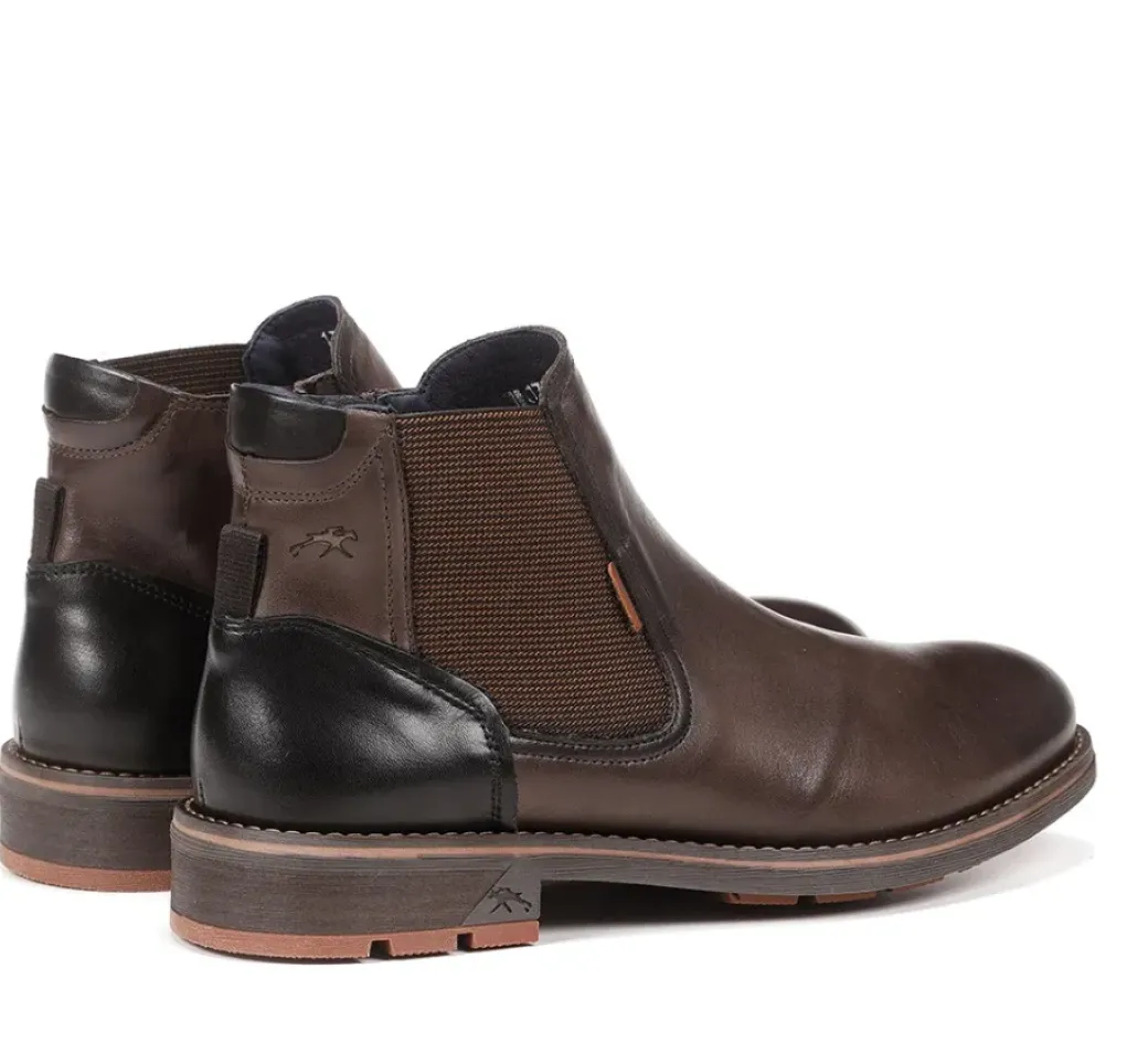 Clearance Fluchos TERRY F1343 Brown Ankle Boot