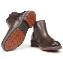 Clearance Fluchos TERRY F1343 Brown Ankle Boot