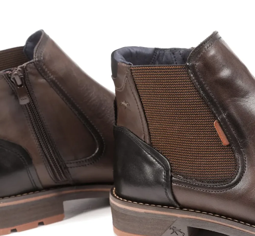 Clearance Fluchos TERRY F1343 Brown Ankle Boot