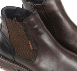 Clearance Fluchos TERRY F1343 Brown Ankle Boot