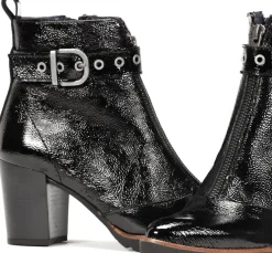 Best Fluchos THAIS D8300 Black Ankle Boot