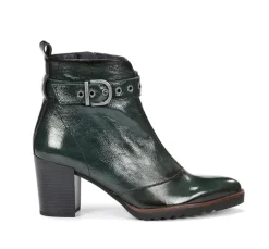 Sale Fluchos THAIS D8300 Green Ankle Boot