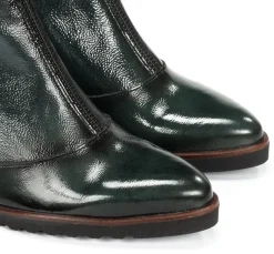Sale Fluchos THAIS D8300 Green Ankle Boot