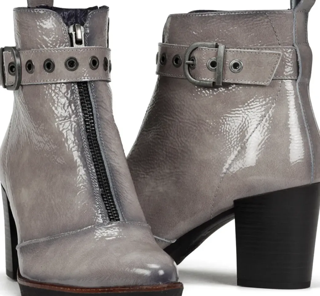 Outlet Fluchos THAIS D8300 Grey Ankle Boot
