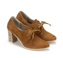 Best Fluchos TIAN D8738 Brown High Heel