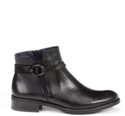 Sale Fluchos TIERRA D8003 Black Ankle Boot