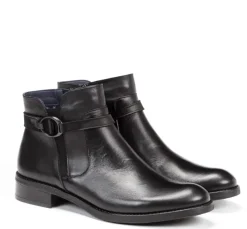 Sale Fluchos TIERRA D8003 Black Ankle Boot