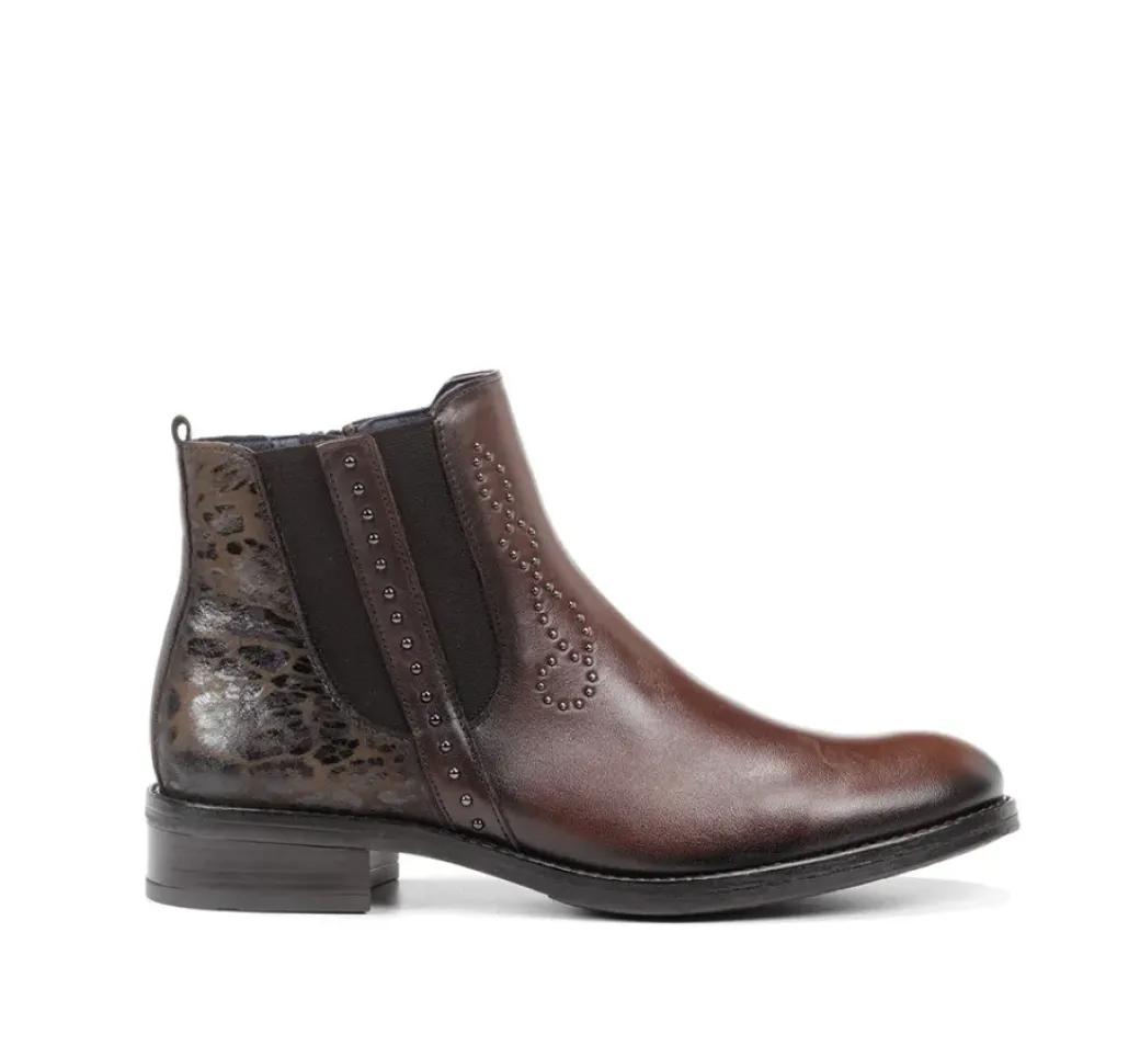 Store Fluchos TIERRA D8259 Brown Ankle Boot