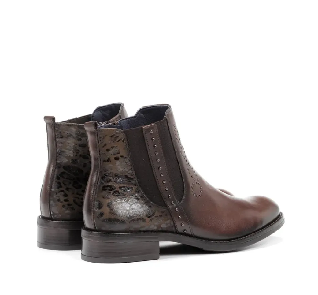 Store Fluchos TIERRA D8259 Brown Ankle Boot