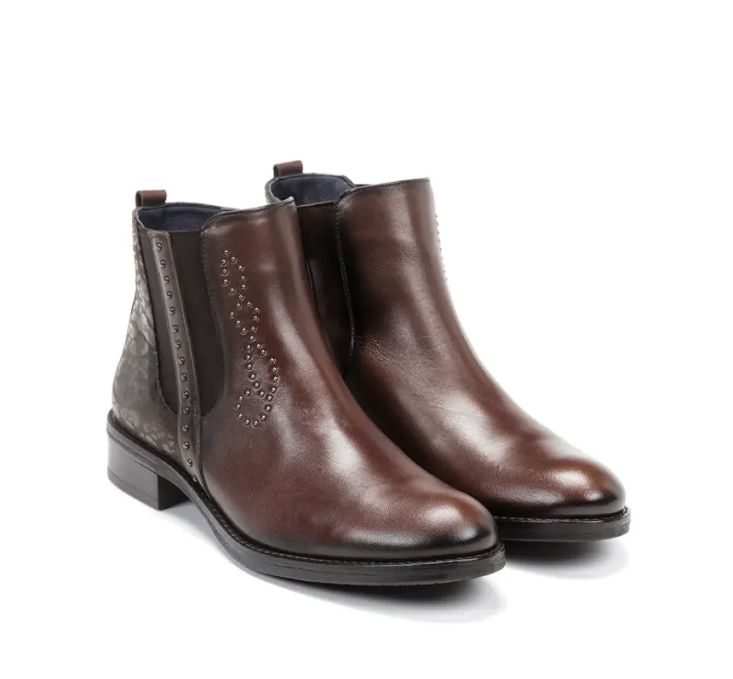 Store Fluchos TIERRA D8259 Brown Ankle Boot