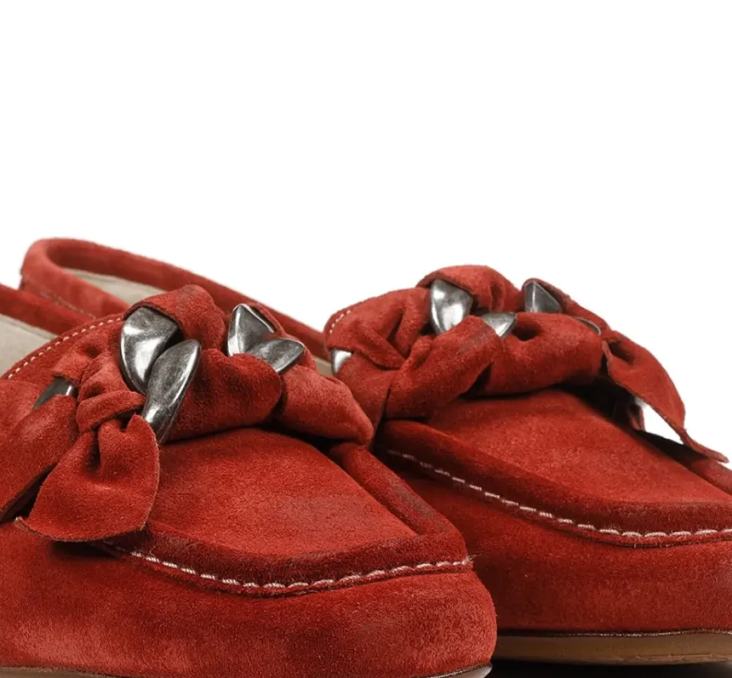 Sale Fluchos TIGRE D8792 Red Moccasins