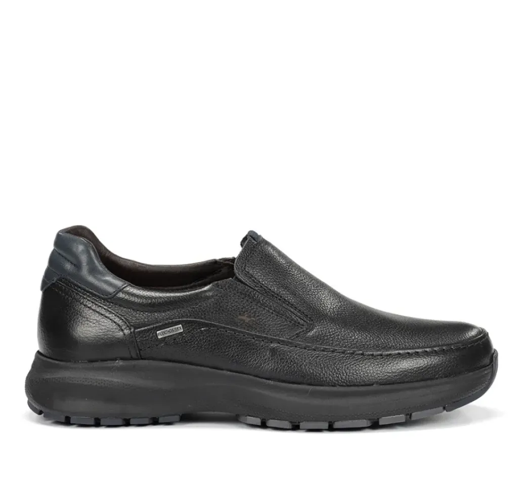 New Fluchos TRITON F2064 Black Slip On