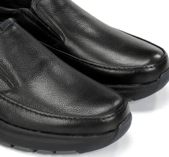 New Fluchos TRITON F2064 Black Slip On
