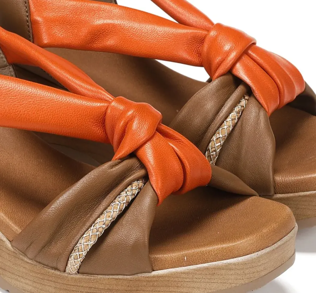 Cheap Fluchos UBARI D8714 Orange Sandal