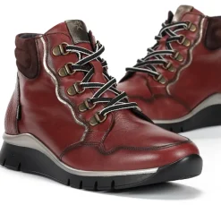 New Fluchos UNION F2073 Burgundy Ankle Boot