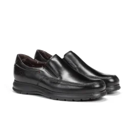 Clearance Fluchos ZETA F0603 Black Slip On
