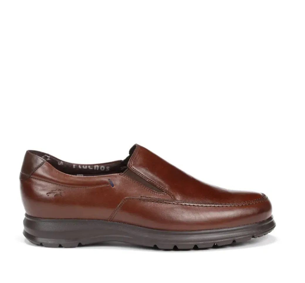 Clearance Fluchos ZETA F0603 Brown Slip On