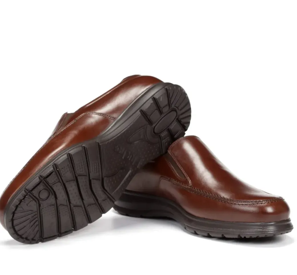 Clearance Fluchos ZETA F0603 Brown Slip On